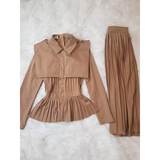 Set Slimi Màu Nâu Đất đủ size SML cho các quý cô nhà ME Design