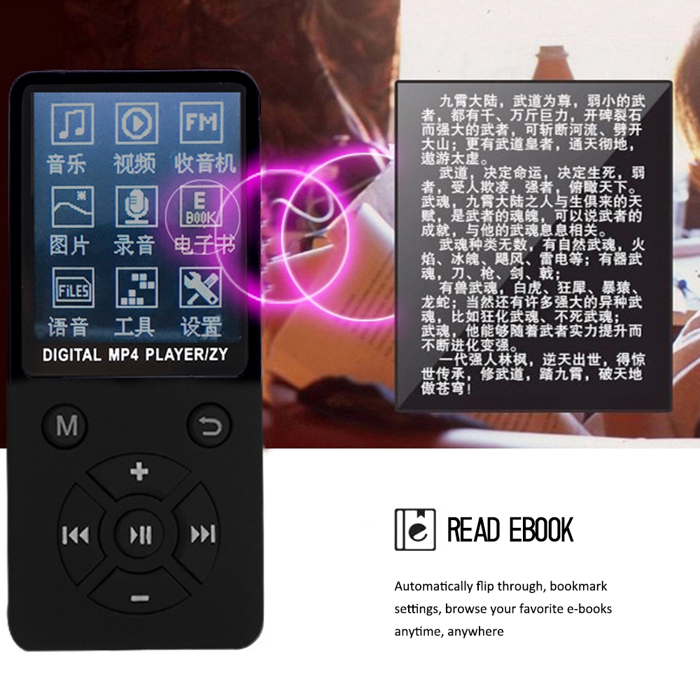 Máy Nghe Nhạc Mp3 Mp4 Mini