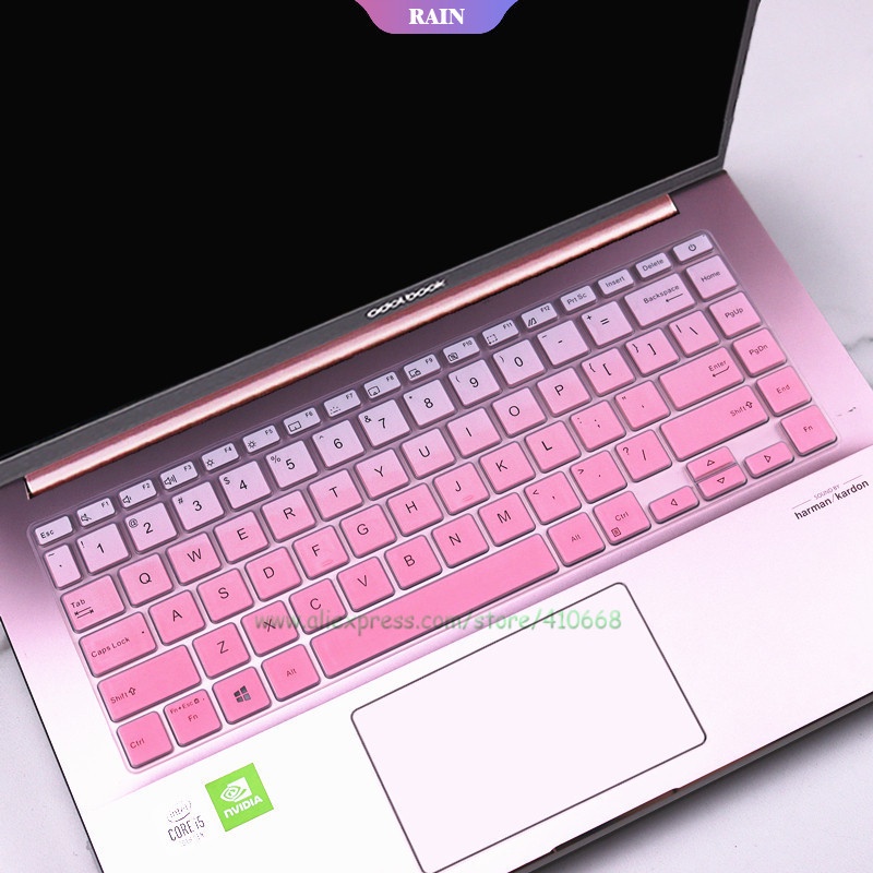 Vỏ bảo vệ bàn phím máy tính ASUS VivoBook S14 S433FL S433F S433FA 2020 S433 FL FA F-RAIN