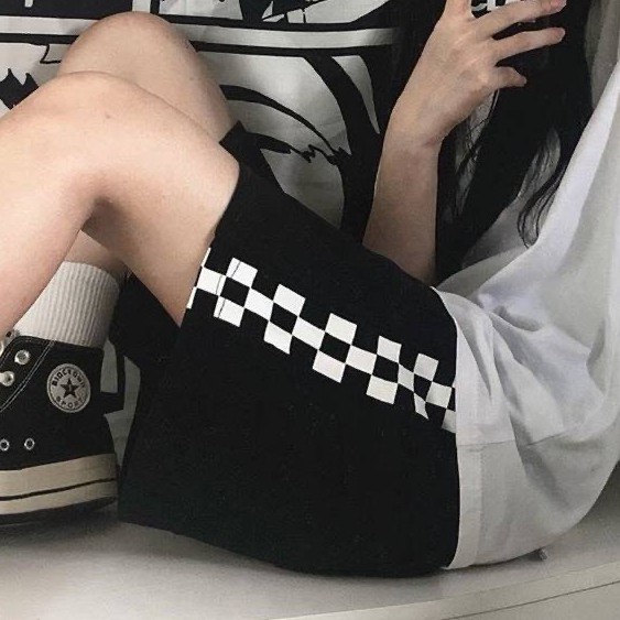 Quần short sọc kẻ caro nam nữ MH868Boutique, Quần Đùi Nam Nữ Unisex phong cách cá tính