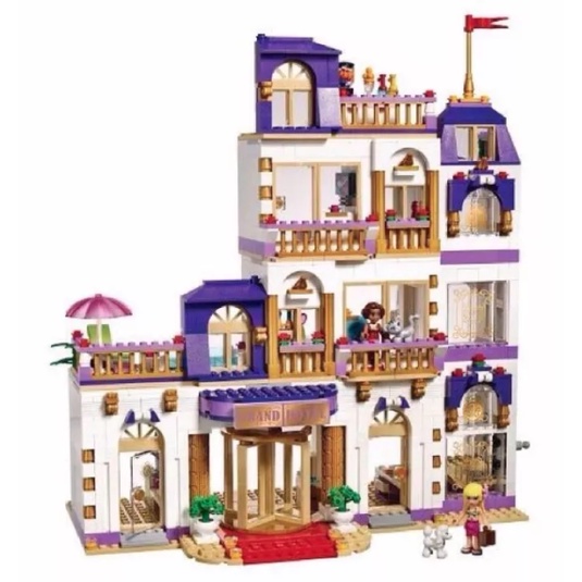 Lắp ráp xếp hình lego friends 10547 - Mô hình khách sạn 5 sao