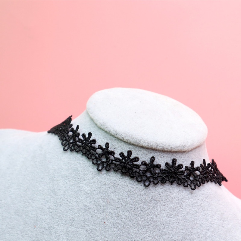 Choker Ren Đen Phong Cách Hàn Quốc Đơn Giản