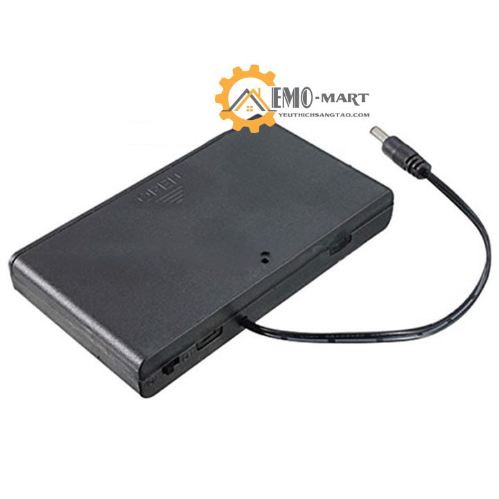 💥 Hộp dựng kết nối 8 pin tiểu AA 1.5V thành 12V cao cấp 💥 Chất liệu cao cấp - Siêu tiện lợi