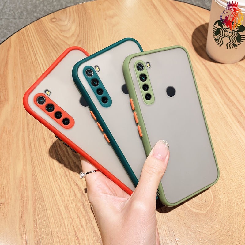 Ốp điện thoại bề mặt nhám chống sốc bảo vệ camera cho XIAOMI - LionKing Store