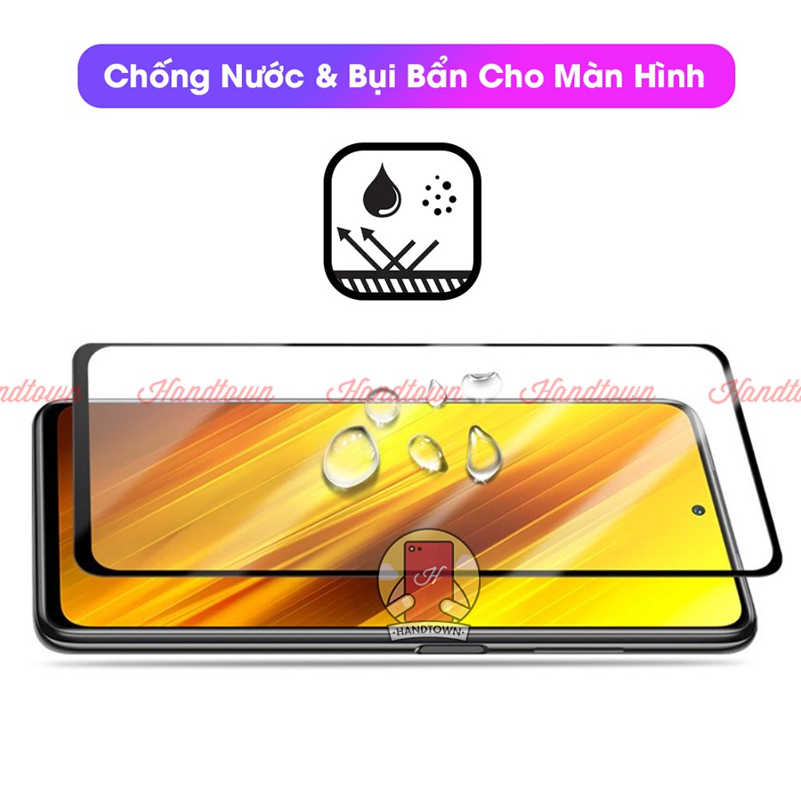 Cường Lực Full Màn Đen Dành cho XIAOMI POCO X3 / POCO X3 Pro NFC