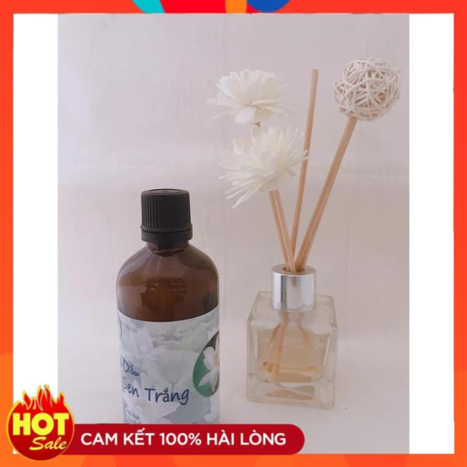 Tinh dầu thơm xông phòng hương Hoa Sen Trắng lọ 100ml