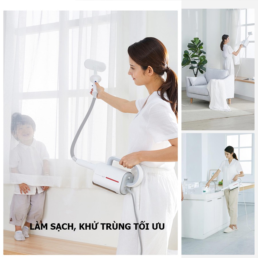 Máy vệ sinh hơi nước cầm tay đa chức năng DEERMA Dem-ZQ600