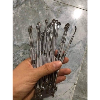 Bộ lấy mụn cực sạch, Thìa cạo mụn, que cà mụn cực sạch