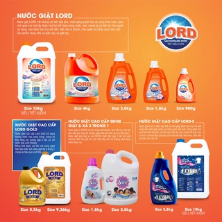 Nước giặt Lord 10kg hương nước hoa thơm ngát