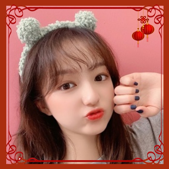 Bờm tóc ulzzang kiểu dáng hottrent bông xinh xắn