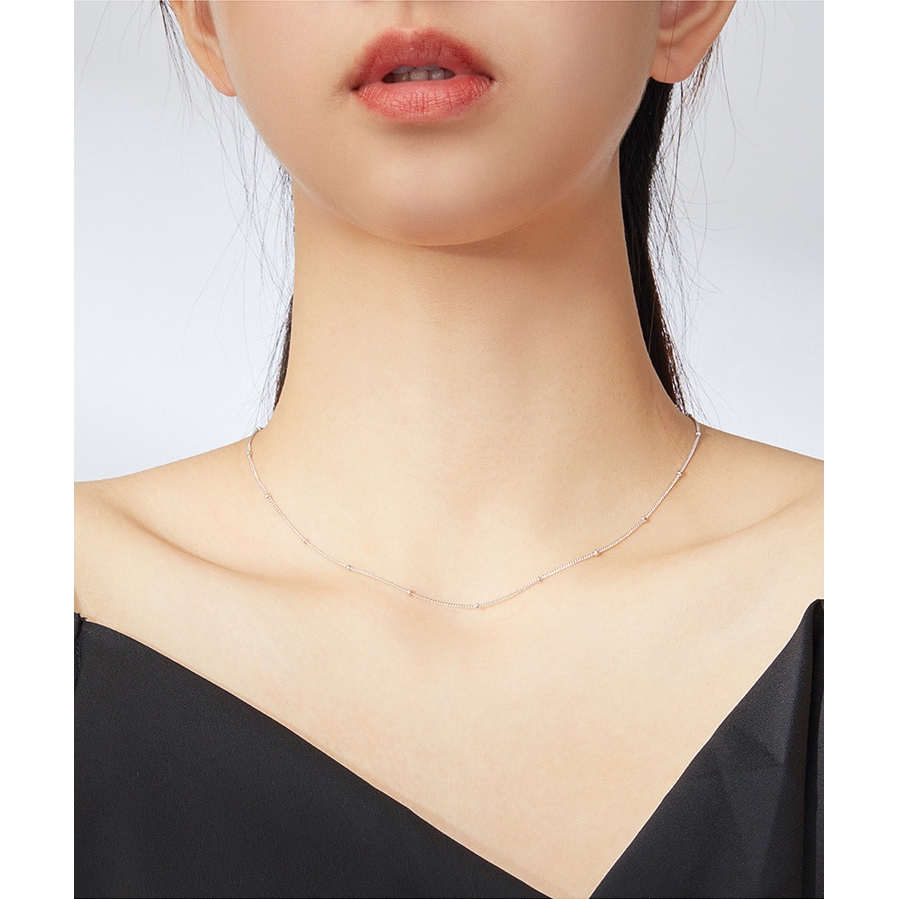 Dây chuyền Bamoer bạc 925 dài 45cm thời trang