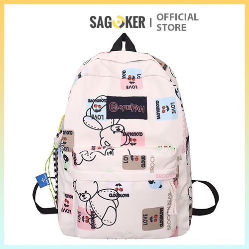 Balo đi học giá rẻ thời trang cute SAGOKER, mã BLD782