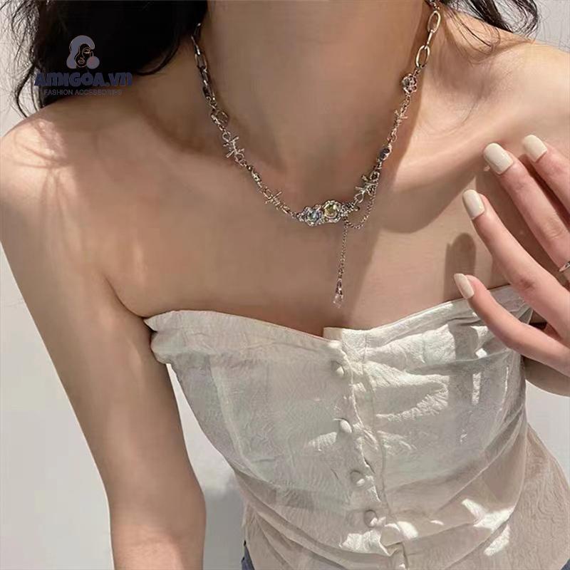 ✨✨Vòng cổ Xương Quai Xanh Ngọt Ngào Phong Cách Hip hop Cho Nữ