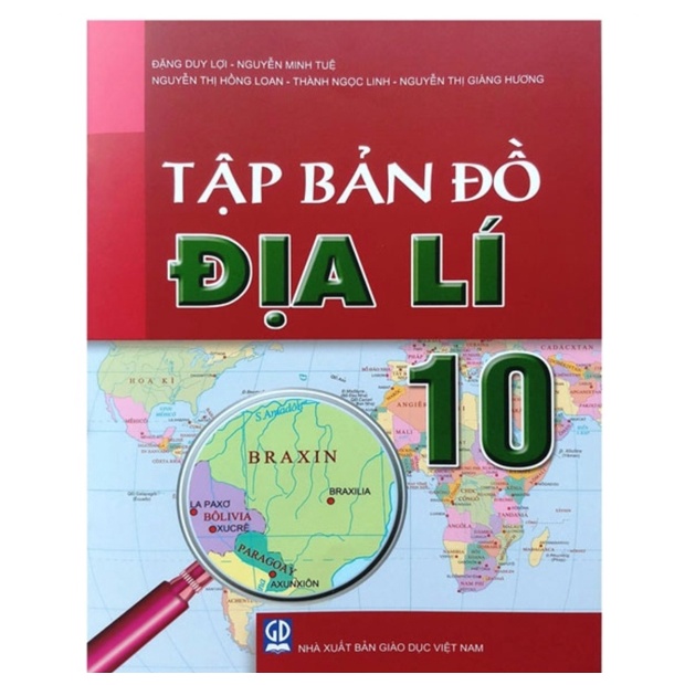 [Mã LIFEBMO44 giảm 15% đơn 99K] Sách - Combo Tập Bản Đồ Địa Lí 10 (Tập Bản Đồ + Bài Tập và Thực Hành)