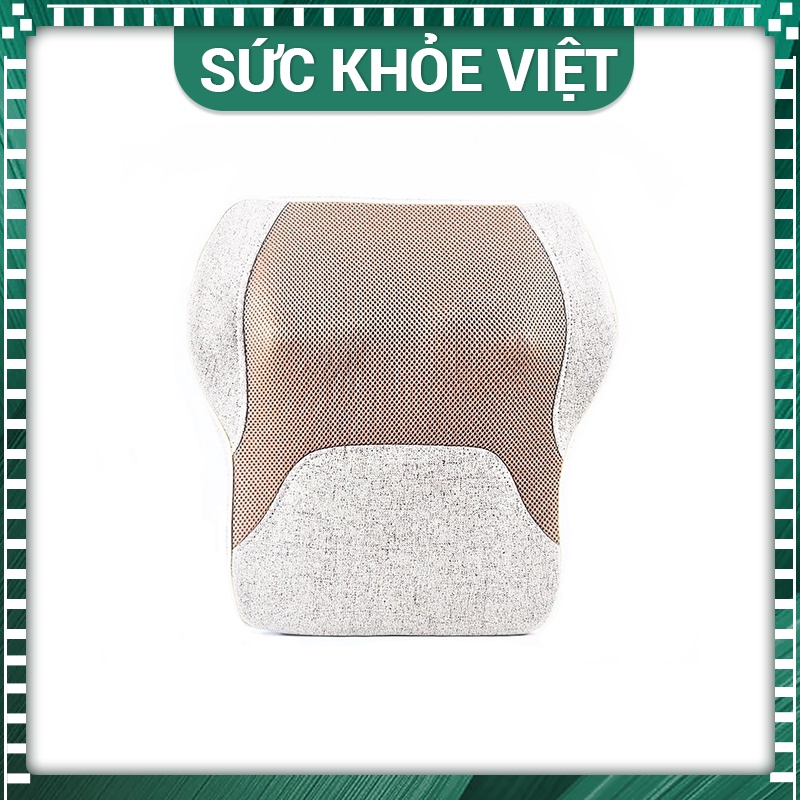 Gối Massage Cổ Vai Gáy - Gối Massage Hồng Ngoại Cao Cấp - Tích Hợp Chế Độ Rung Cùng Hơi Nóng Hồng Ngoại (SA-L16)