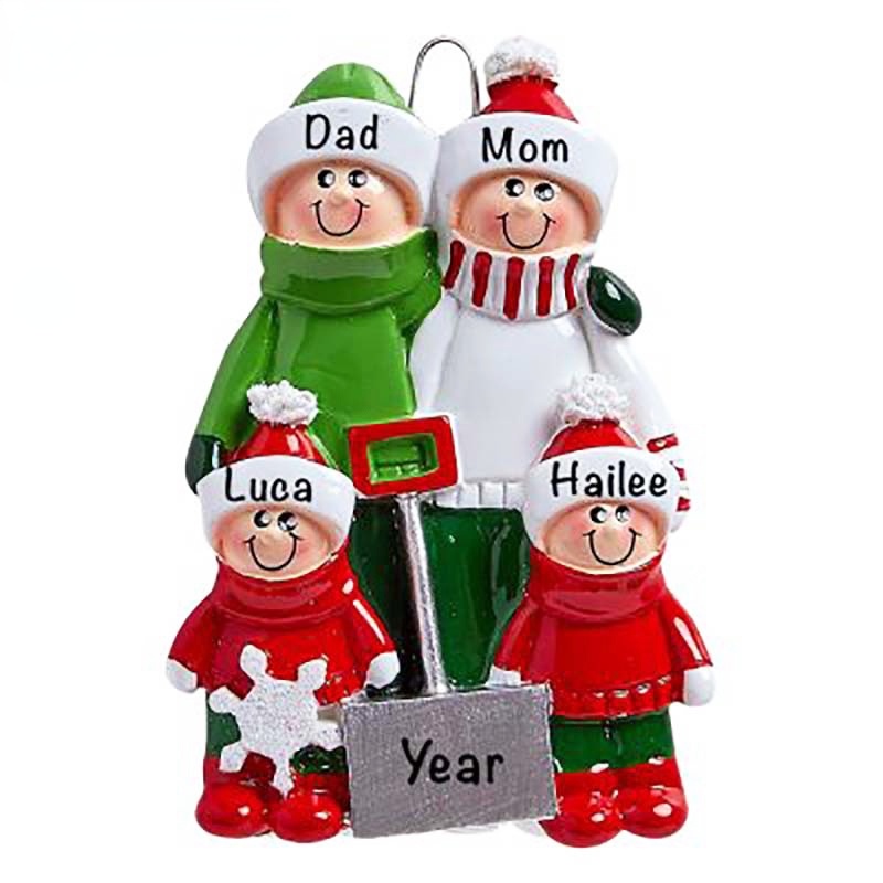 Phụ Kiện Trang Trí Giáng Sinh / Năm Mới Hình Ông Già Noel Mặt Cười Dễ Thương DIY
