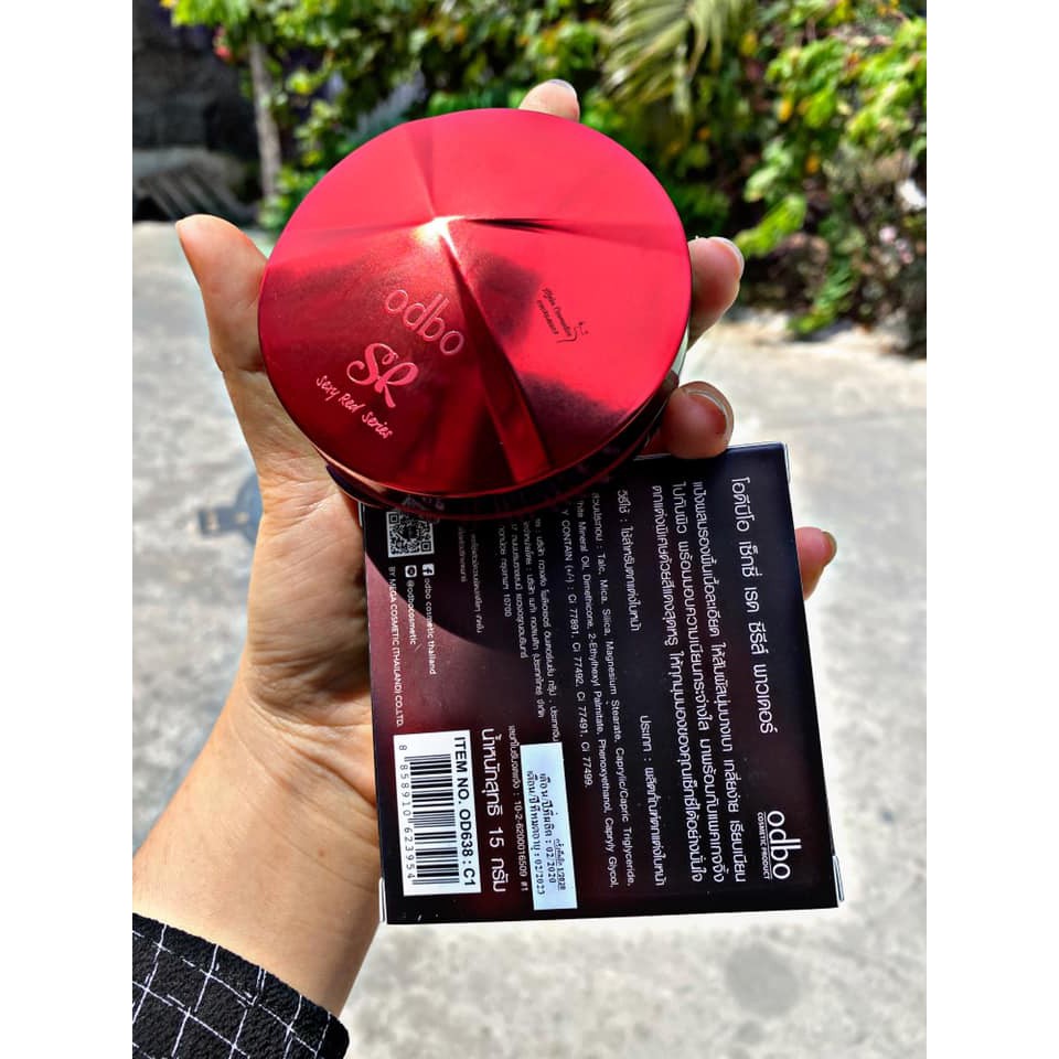 PHẤN NỀN TRANG ĐIỂM ODBO SEXY RED SERIES OD638 CHÍNH HÃNG - 7537