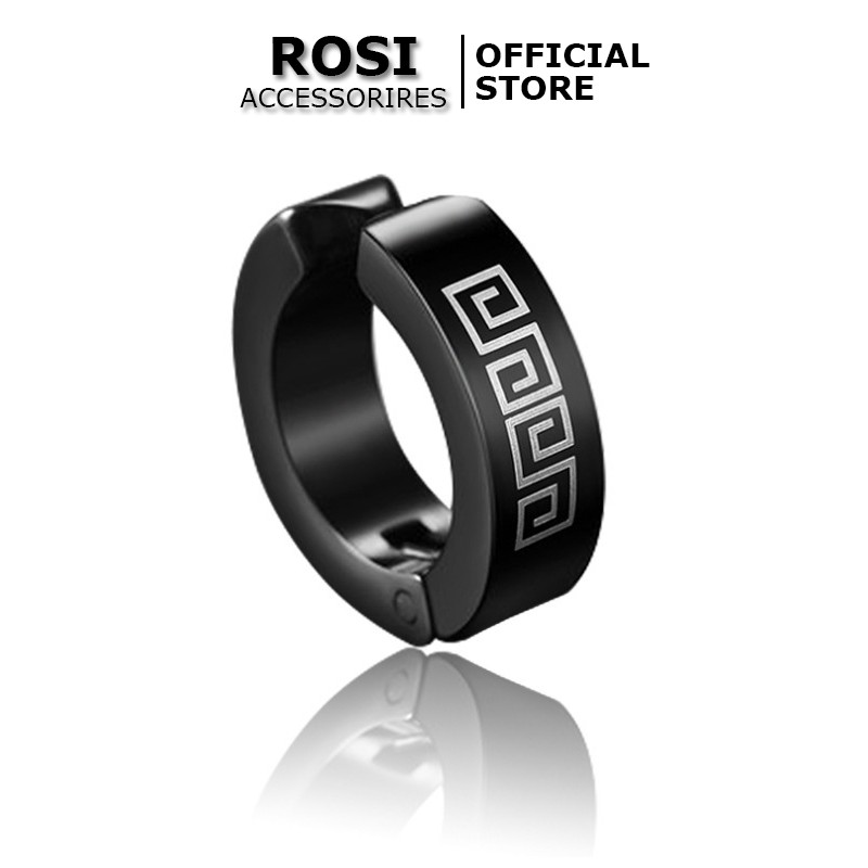 Khuyên Tai Không Cần Bấm Lỗ, Khuyên Tai Kẹp Hoa Tiết Pattern (1 Cái)