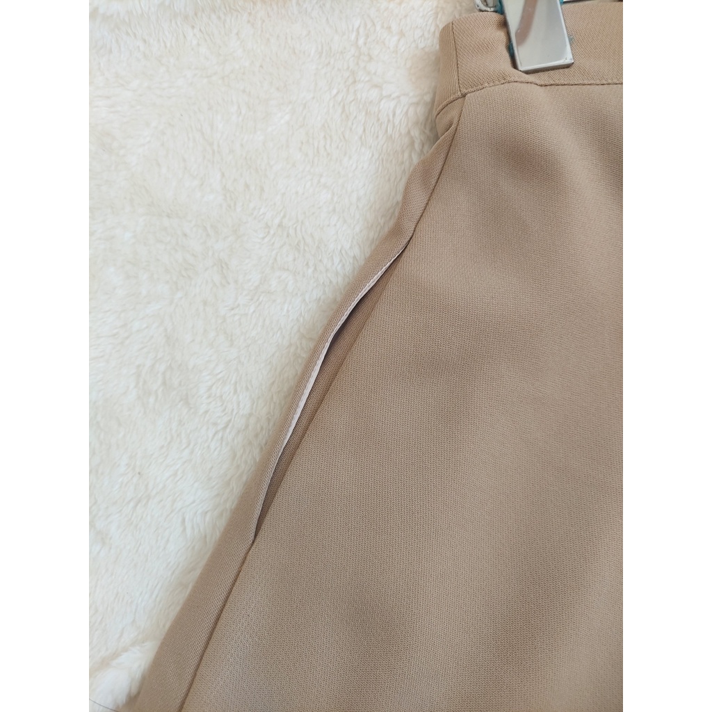 Chân váy xoè SEFA dáng dài thanh lịch hai túi SFV2217