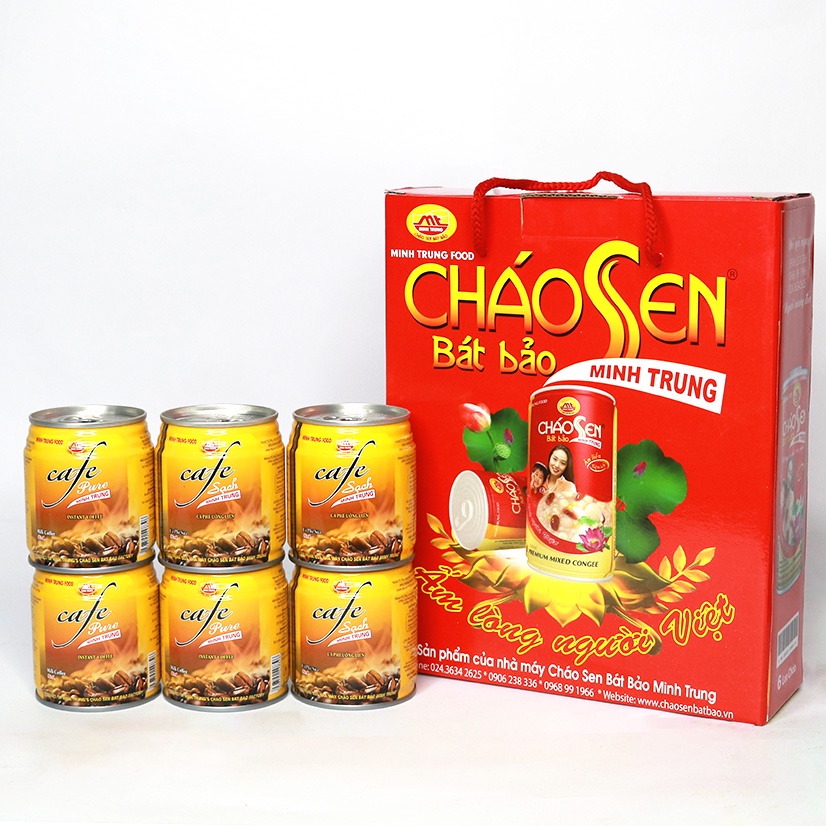 Cà phê sữa Minh Trung combo 3 lon vị ngon bừng tỉnh - CAPHESUA 3