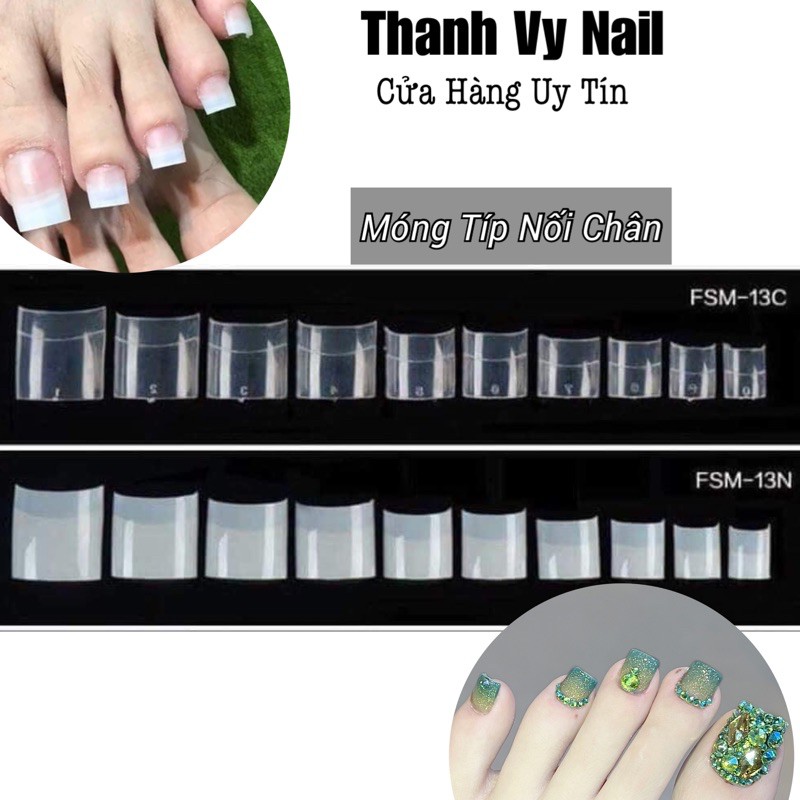 Móng Nối Chân, Móng Típ Nail [Thanh Vy Nail]