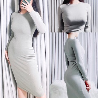 Đầm body form dài