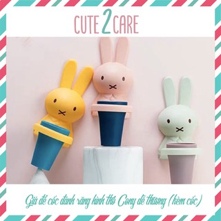 Giá để cốc đánh răng hình thỏ Cony dễ thương