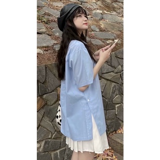 Set áo sơ mi xẻ nút