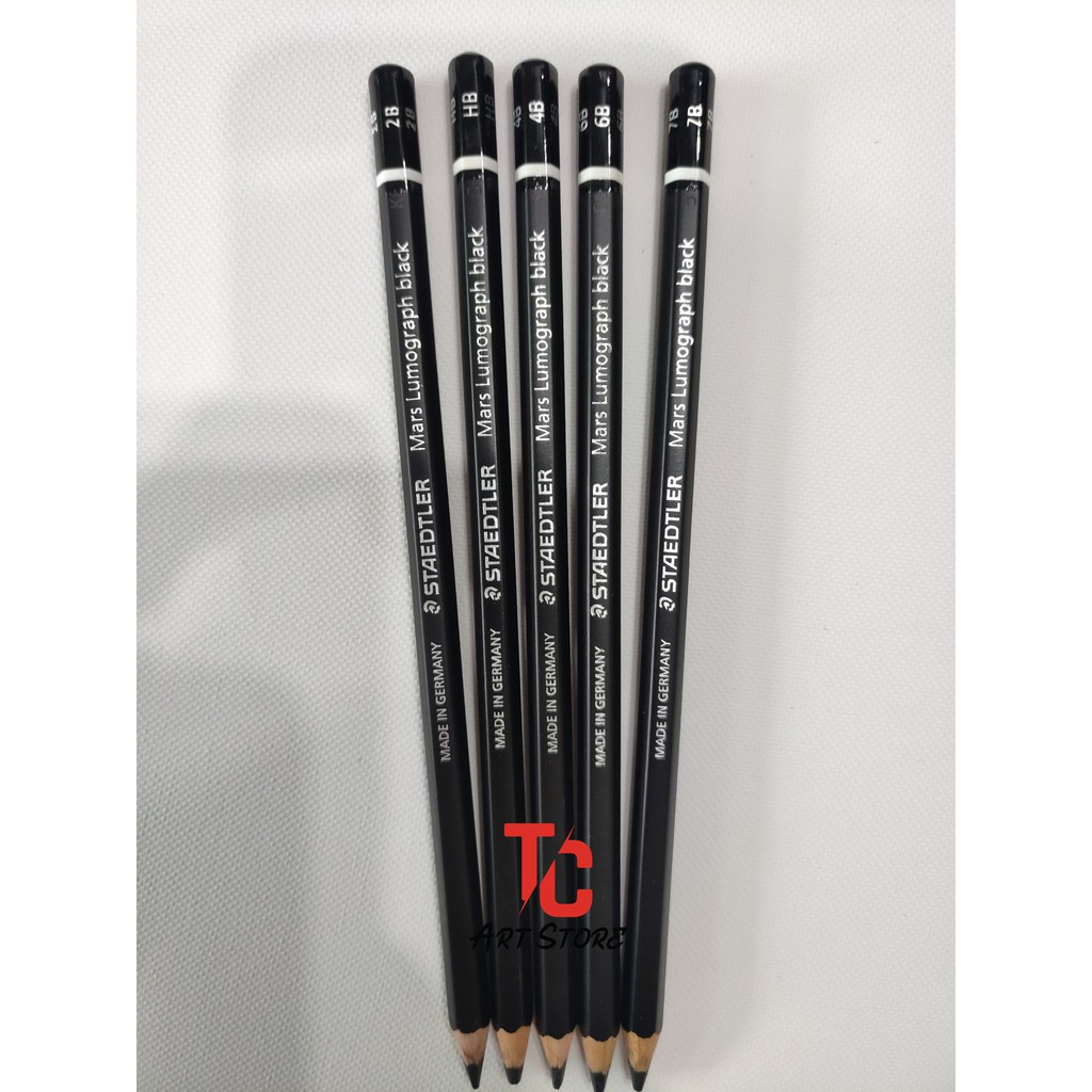 Bút Chì Gỗ Staedtler Từ HB - 12B