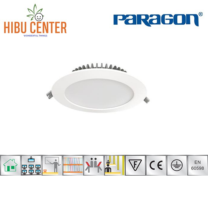 Đèn LED Paragon Downlight Âm Trần Có Đổi Màu (PRDYY Series) - 5W/ 7W/ 9W/ 12W/ 20W. Hàng Chính Hãng – HIBUCENTER