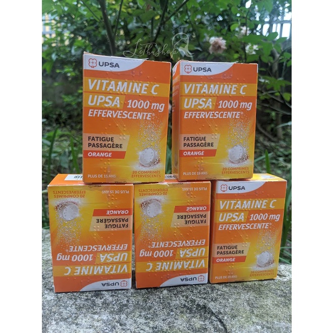 [Nội địa Pháp] Vitamin C sủi UPSA 1000mg