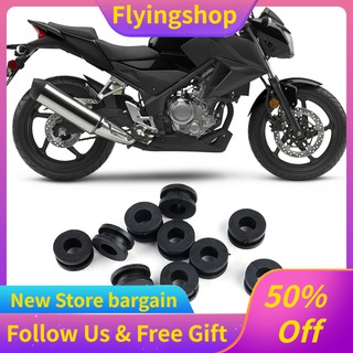 [Seller Recommend] Set 10 Vòng Đệm Cao Su Bền Đa Năng Dành Cho Xe Mô Tô Honda Suzuki Yamaha