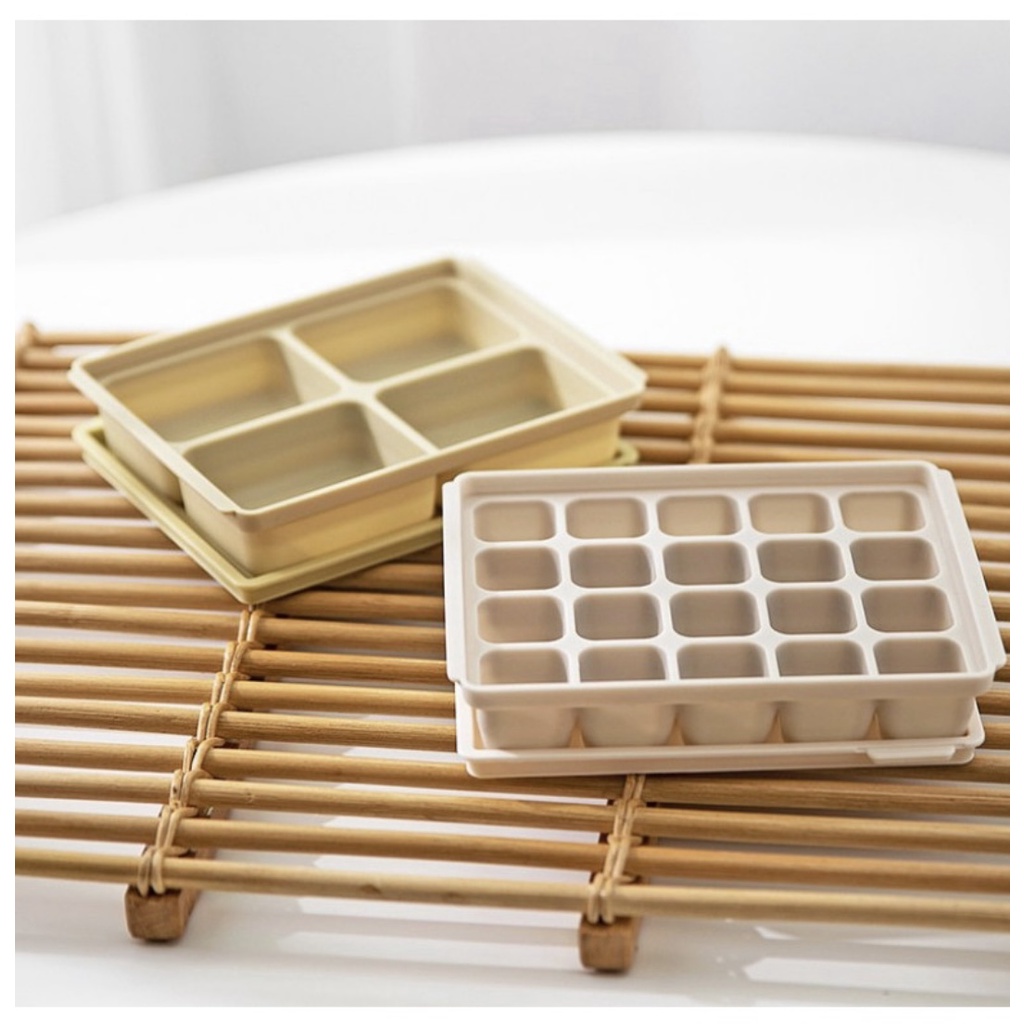 Khay trữ đông TGM silicon / Khay trữ đồ ăn dặm cho bé Silicone Platium, Made in Korea