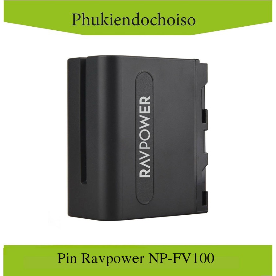 Pin máy ảnh Ravpower cho Sony NP-FV100