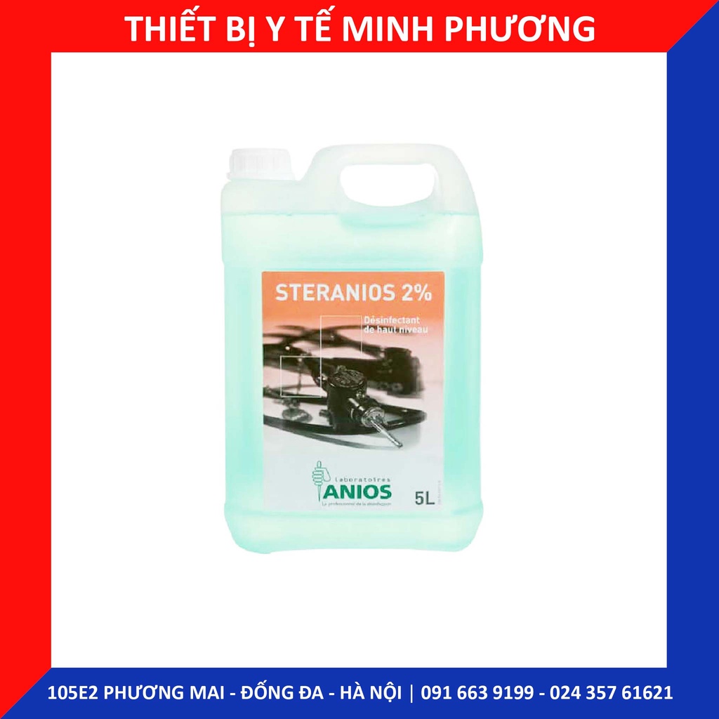 Dung dịch ngâm rửa dụng cụ Steranios 2%