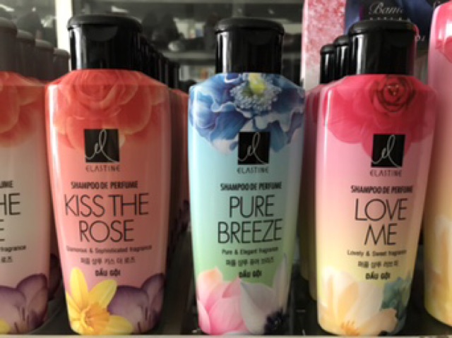 Dầu gội ELASTINE Love me, kiss the rose, pure breeze (170ml )