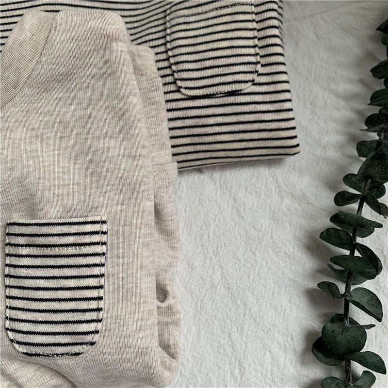 [Babycat] Hàng Có Sẵn Áo Sơ Mi Nhỏ Dáng Rộng Mềm Mại Kẻ Sọc Phối Màu Phong Cách Nhật Bản Hàn Quốc Thời Trang Mùa Xuân 2022 Cho Nam Và Nữ