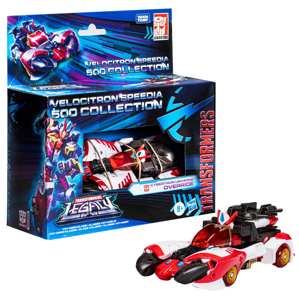Mô hình robot Hasbro🤖Transformers War For Cybertron🤖Legacy Velocitron Speedia 500: Override