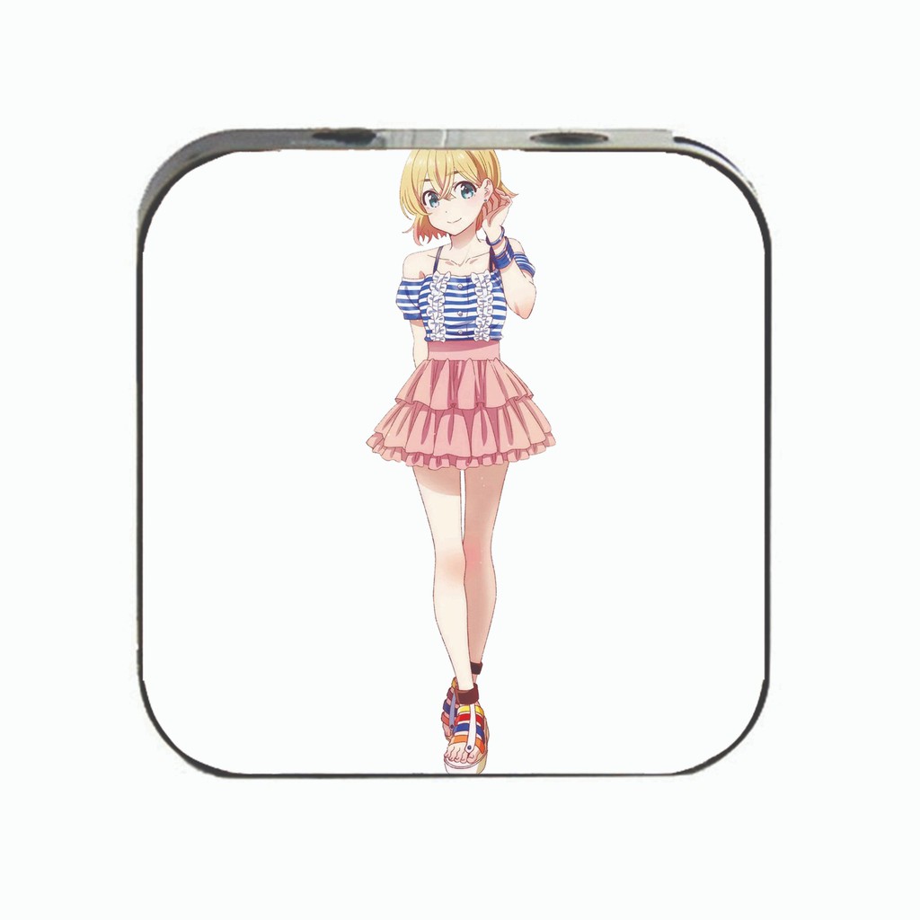 Máy nghe nhạc in hình BlackPink Hồng cầm tay mini tặng tai nghe cầm dây có mic và dây sạc mp3