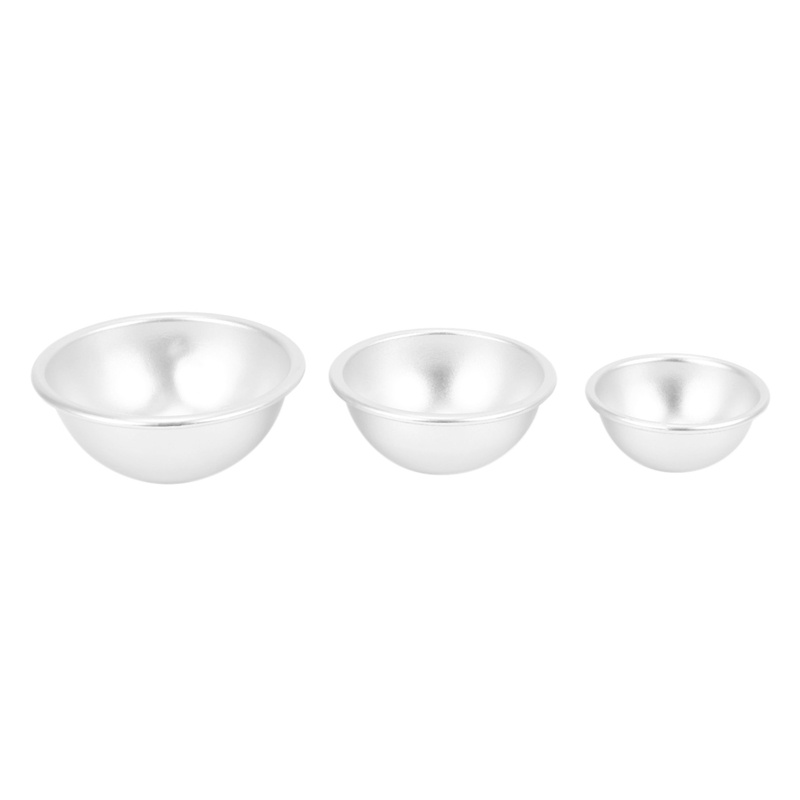 30pcs- Bộ khuôn bom tắm , 15 Bộ 3 kích thước Khuôn &amp; Máy ép bom tắm để làm đồ dùng tự làm