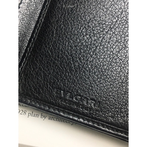 Ví bvlgari auth màu đen còn đủ pk