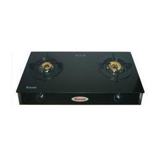 Bếp gas rinnai rv-7double glass