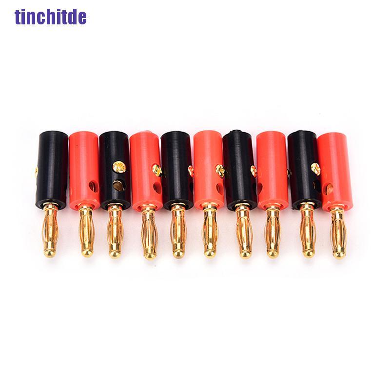 Bộ 10 Đầu Nối 4mm Chuyên Dụng Chất Lượng