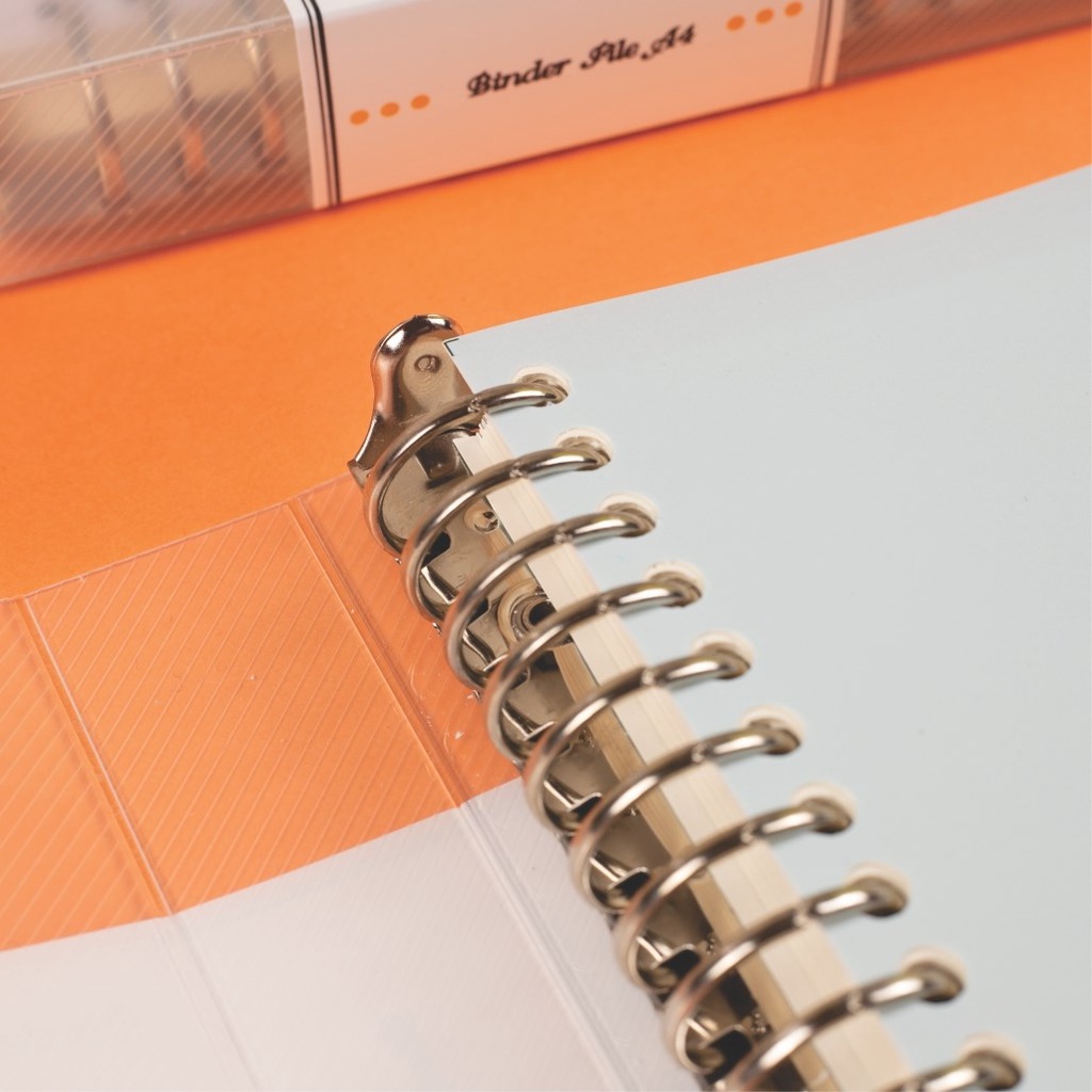 Sổ còng Klong ruột caro A5-B5-A4 MS 994-550-540 file binder còng sắt dễ dàng refill giấy KLong