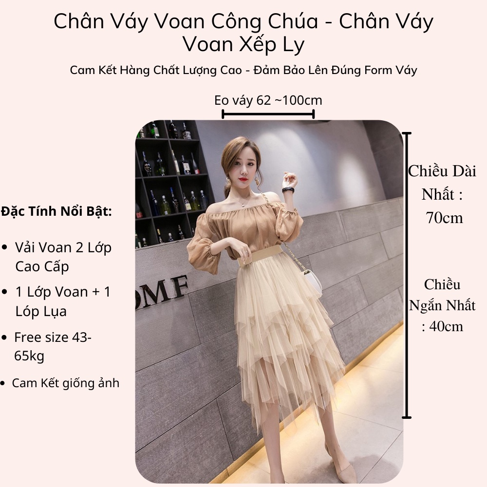 Chân Váy Voan Dài 3 Màu Siêu Xinh Qc Loại 1 Freeship, Váy Voan Công Chúa Sinh Viên Giá rẻ Có Ảnh Thật Kèm Video | BigBuy360 - bigbuy360.vn