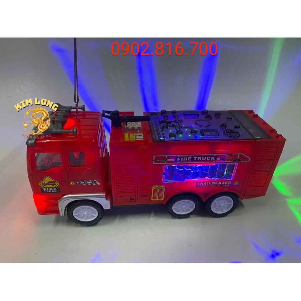 Đồ chơi lồng đèn trung thu cho bé hình XE CÔNG TRÌNH - XE TẢI CỨU HỎA tặng pin có đèn nhạc quà tặng trung thu