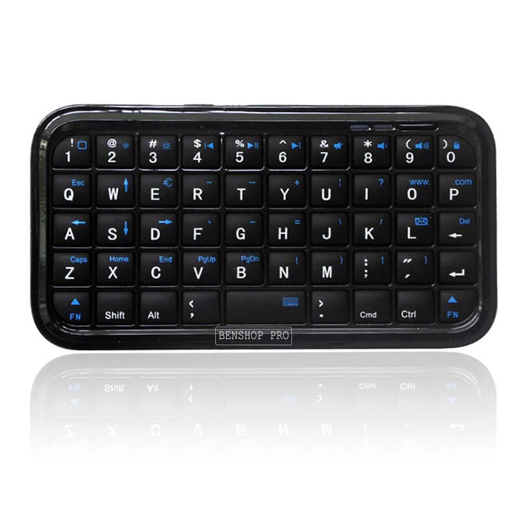 Bàn phím siêu mỏng Mini Bluetooth Keyboard Folio (đen) | BigBuy360 - bigbuy360.vn