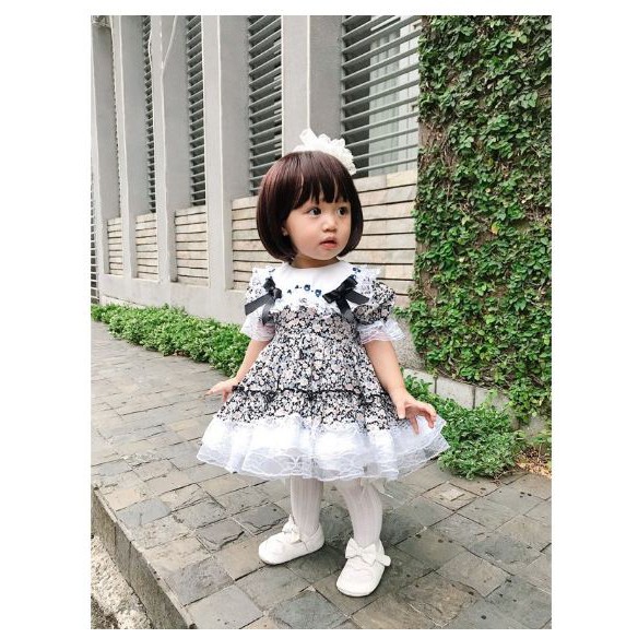 Bộ tóc giả xinh cho bé tặng kèm cài