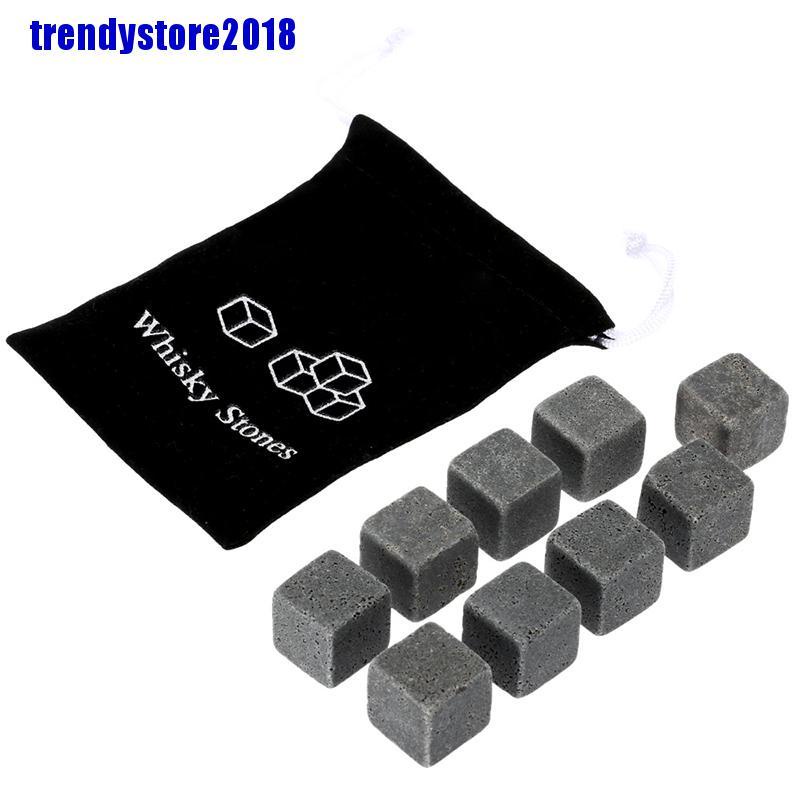 Set 9 Viên Đá Lạnh Uống Rượu Whisky Độc Đáo