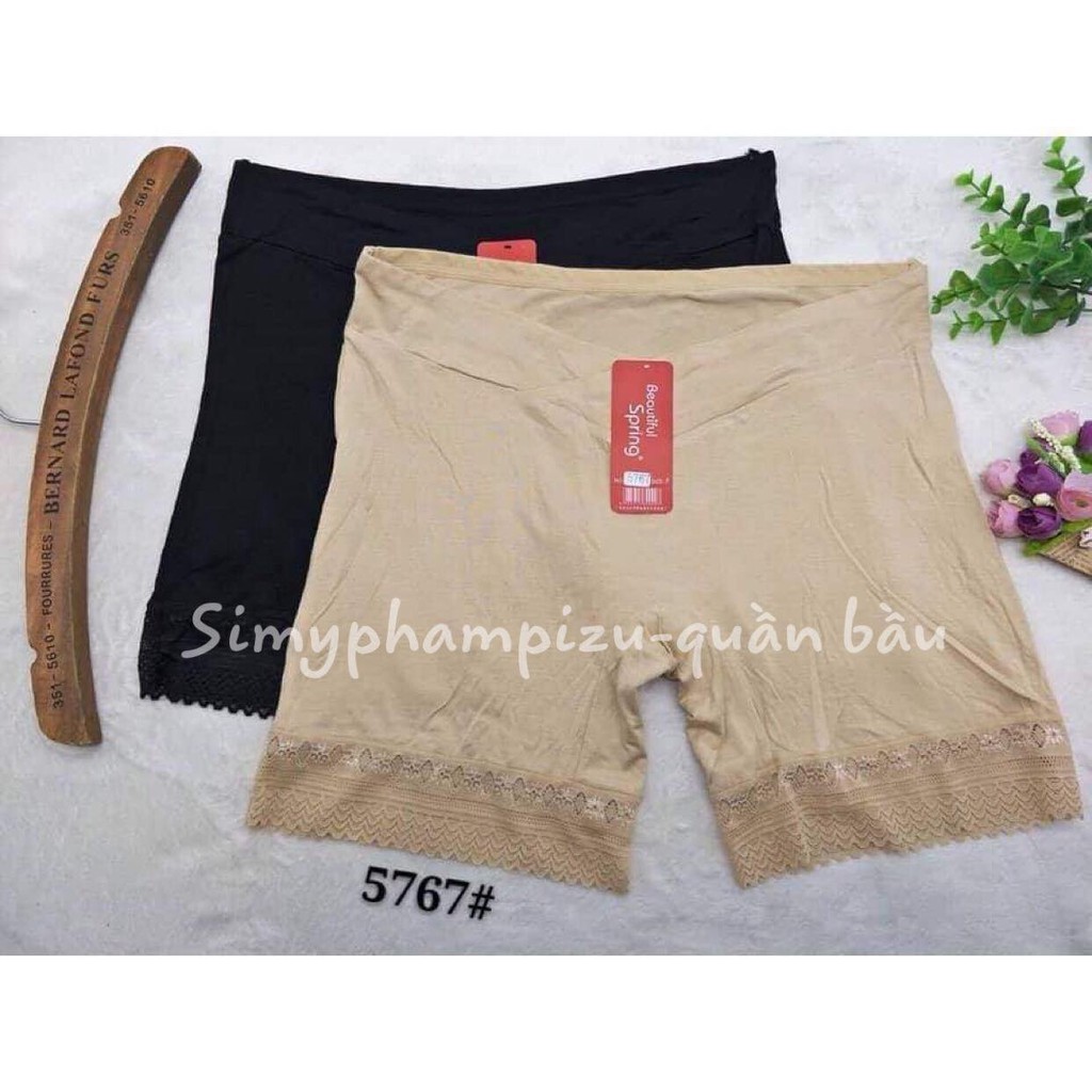 Quần đùi mặc váy bầu cạp chéo DV5767